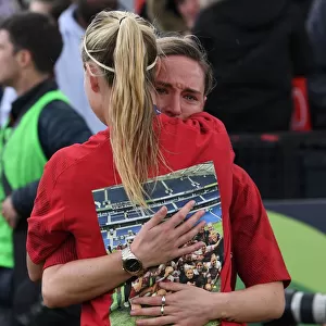Arsenal Women: Nobbs and Williamson Celebrate after Victory over Manchester City