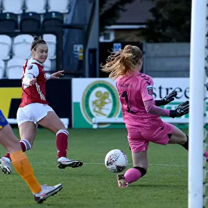 Arsenal Women's Caitlin Foord Scores Second Goal in FA WSL Victory over Everton Women (December 2020)