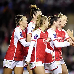 Arsenal Women's Continental Tyres League Cup Triumph: Laia Codina's Brace Secures Victory Over Reading (2023-24)