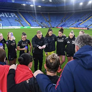 Arsenal Women's Historic FA WSL Victory: Jonas Eidevall's Team Celebrates Triumph Over Leicester City
