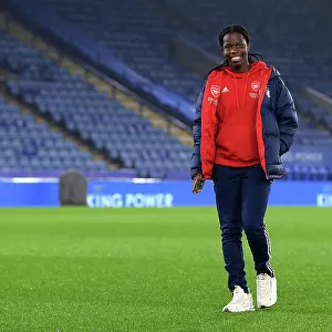 Arsenal Women's Preparation at The King Power Stadium: Barclays WSL Match against Leicester City (2023-24)