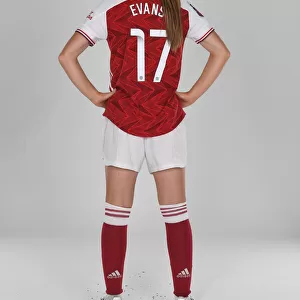 Arsenal Women's Team 2020-21: Lisa Evans at Arsenal Womens Photocall