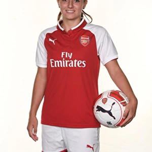Arsenal Women's Team: Danielle van de Donk at 2017 Photocall