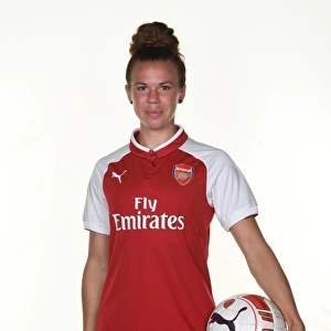 Arsenal Women's Team: Jessica Samuelsson at 2017 Photocall