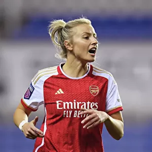 Arsenal Women's Team Strategizes at Reading's Stadium: FA WSL Cup 2023-24
