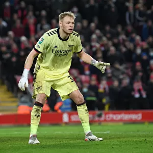 Arsenal's Aaron Ramsdale Faces Off Against Liverpool in Carabao Cup Semi-Final Showdown