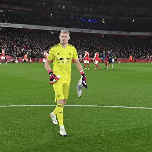 Arsenal's Aaron Ramsdale Gears Up for Arsenal vs. Everton Clash at Emirates Stadium