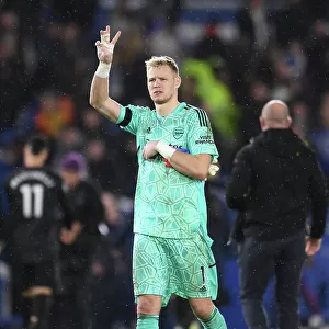 Arsenal's Aaron Ramsdale Reacts After Brighton Clash in 2022-23 Premier League