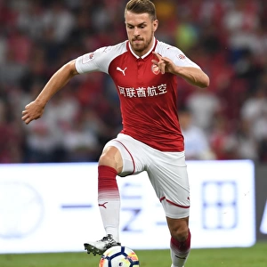 Arsenal's Aaron Ramsey Clashes with Chelsea in Beijing: Pre-Season Showdown