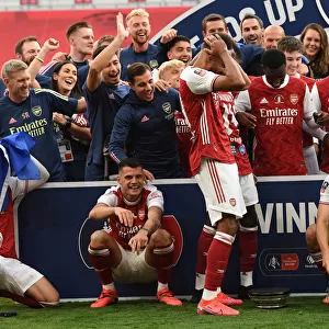 Arsenal's Agony: Aubameyang Drops FA Cup Amid Empty Wembley