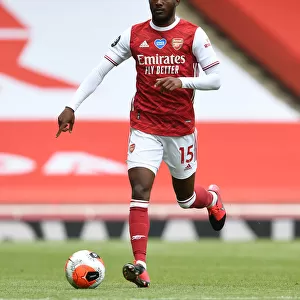 Arsenal's Ainsley Maitland-Niles in Action during Arsenal v Watford (Premier League 2019-20)
