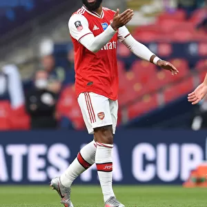 Arsenal's Alexandre Lacazette in FA Cup Semi-Final Showdown against Manchester City