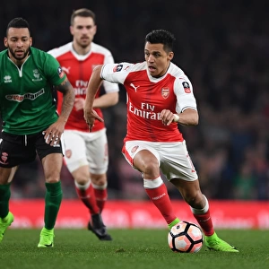 Arsenal's Alexis Sanchez vs. Nathan Arnold: A FA Cup Quarter-Final Battle