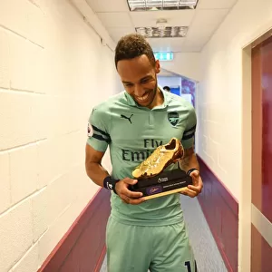 Arsenal's Aubameyang Claims Golden Boot after Securing Victory against Burnley