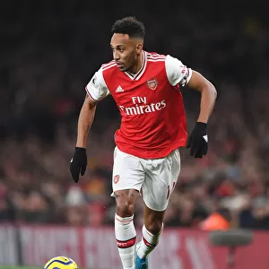 Arsenal's Aubameyang Faces Off Against Manchester United in Premier League Clash (2019-20)