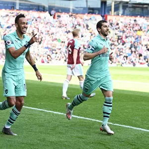Arsenal's Aubameyang and Mkhitaryan: A Deadly Duo's Victory over Burnley (2018-19)