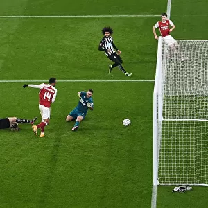 Arsenal's Aubameyang Scores in FA Cup Victory over Newcastle