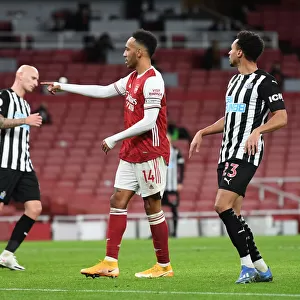 Arsenal's Aubameyang Scores Third Goal vs. Newcastle United (2021)