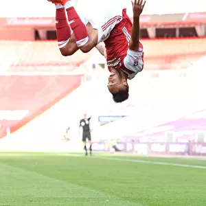 Arsenal's Aubameyang Scores Historic FA Cup Goal in Empty Wembley Stadium