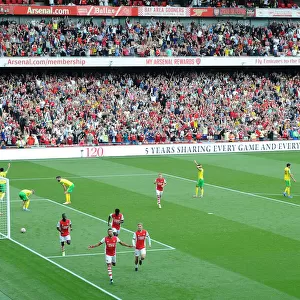 Arsenal's Aubameyang Scores Thriller at Emirates: Arsenal v Norwich City (2021-22)