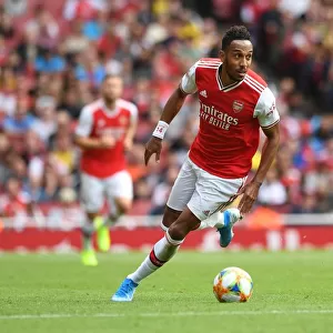 Arsenal's Aubameyang Stars in Arsenal vs. Olympique Lyonnais Emirates Cup Showdown (2019-20)