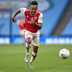 Arsenal's Aubameyang Takes on Manchester City in FA Cup Semi-Final Showdown