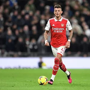 Arsenal's Ben White Stands Strong: Intense Rivalry Against Tottenham Hotspur in Premier League Clash (January 2023)