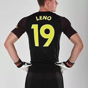 Arsenal's Bernd Leno at 2018/19 First Team Photocall
