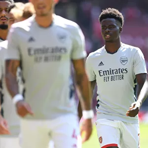 Arsenal's Bukayo Saka Ready for Arsenal v Leicester City Clash in 2022-23 Premier League