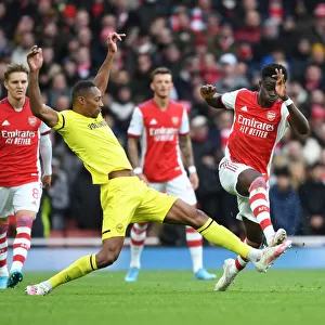 Arsenal's Bukayo Saka vs. Ethan Pinnock: A Premier League Face-Off at Emirates Stadium
