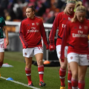 Arsenal's Caitlin Foord Prepares for FA Womens Continental League Cup Final Showdown Against Chelsea