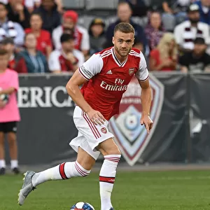 Arsenal's Calum Chambers in Action against Colorado Rapids