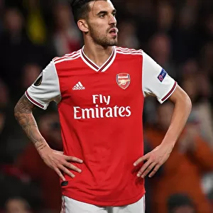 Arsenal's Dani Ceballos in Action against Standard Liege in Europa League Group Stage (2019-20)