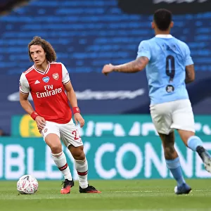 Arsenal's David Luiz in FA Cup Semi-Final Clash Against Manchester City