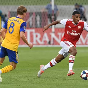 Arsenal's Dominic Thompson in Action Against Colorado Rapids