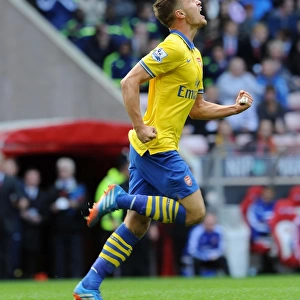 Arsenal's Double Victory: Ramsey Scores the Decisive Goal against Sunderland (September 14, 2013)