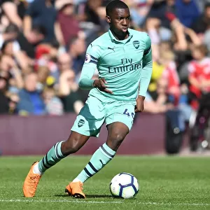 Arsenal's Eddie Nketiah in Action: Burnley vs. Arsenal (2018-19)