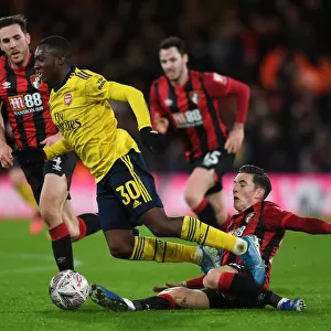 Arsenal's Eddie Nketiah Faces Off Against Bournemouth's Harry Wilson in FA Cup Clash