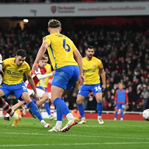Arsenal's Eddie Nketiah Scores Hat-trick, Secures Carabao Cup Quarterfinals Victory Over Sunderland
