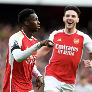 Arsenal's Eddie Nketiah Scores Hat-trick vs Sheffield United in the 2023-24 Premier League