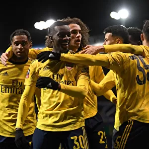 Arsenal's Eddie Nketiah Scores Second Goal vs. Portsmouth in FA Cup Fifth Round
