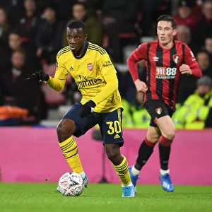 Arsenal's Eddie Nketiah Shines in FA Cup Clash Against AFC Bournemouth