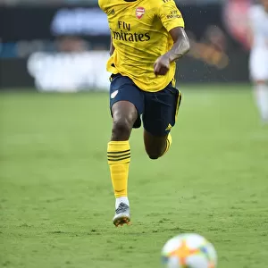 Arsenal's Eddie Nketiah Stands Out in Arsenal's 2019 International Champions Cup Victory over ACF Fiorentina