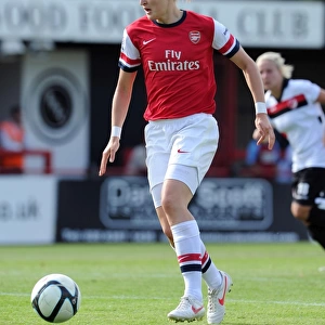Arsenal's Ellen White Faces Off Against Lincoln Ladies in FA WSL Action