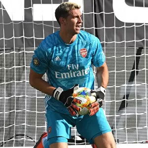 Arsenal's Emi Martinez in Action at 2019 International Champions Cup, Charlotte