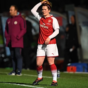 Arsenal's Emma Mitchell Faces Off Against Manchester City Ladies in Continental Cup Final