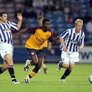 Arsenal's Emmanuel Frimpong Scores in Pre-Season Victory over Huddersfield (2008)