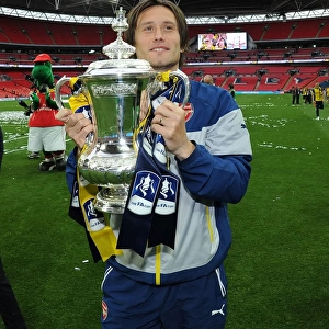 Arsenal's Emotional FA Cup Victory: Rosicky's Triumph at Wembley (2015)