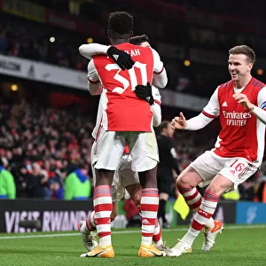 Arsenal's Five-Star Performance: Patino, Nketiah, and Holding Celebrate Carabao Cup Quarterfinal Victory over Sunderland