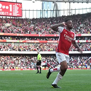 Arsenal's Gabriel Jesus Scores Third Goal Against Manchester United in 2023-24 Premier League